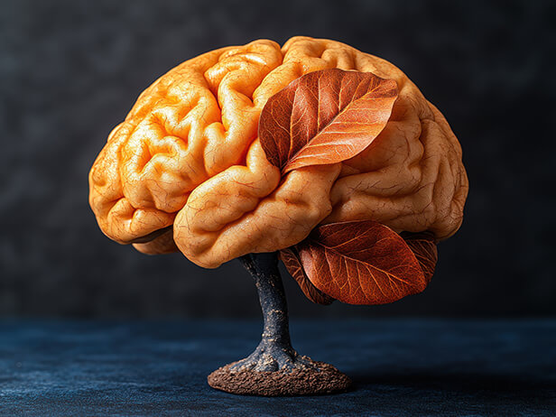 the brain never really rests